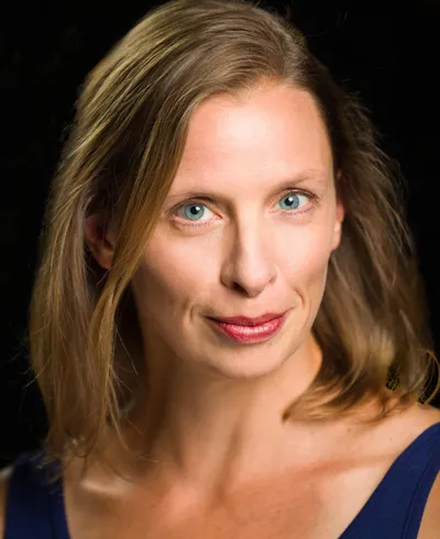 Headshot of Cheri Orr in navy tank top