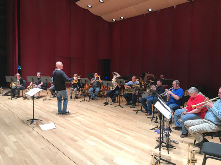 chapman foundations recital hall student performance